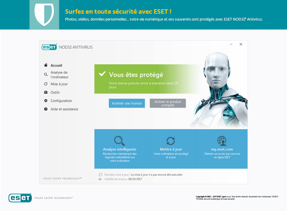 Accueil INTERNET SECURITY Edition 2018