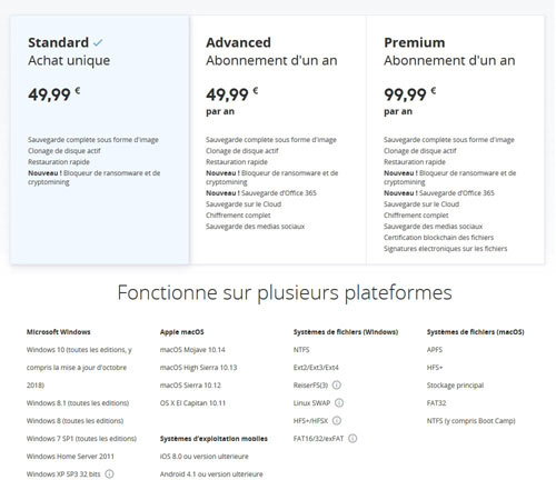 Acronis True Image 2019