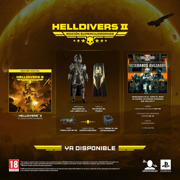 HELLDIVERS™ 2 SUPER CITIZEN EDITION