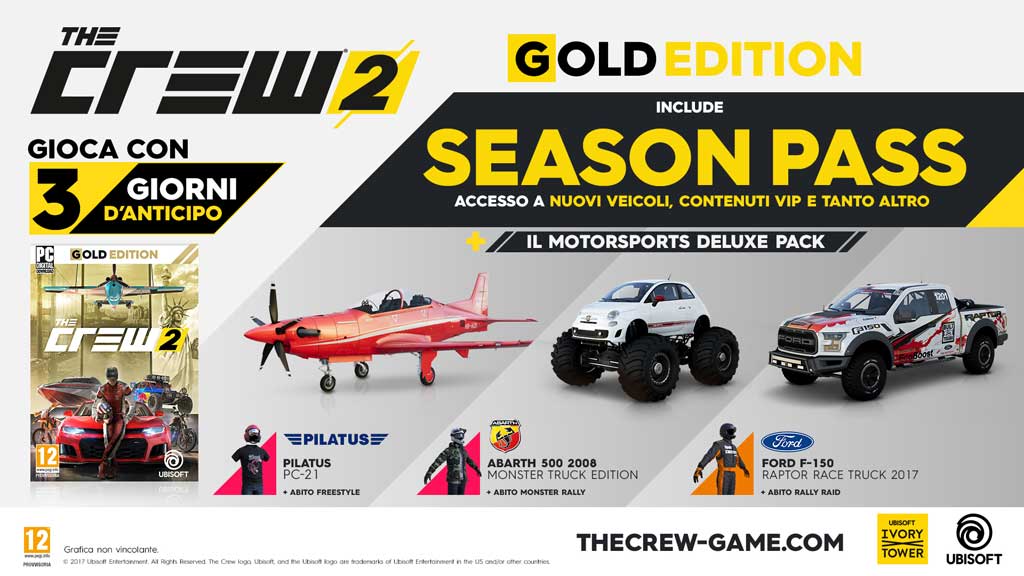 The Crew 2 - Gold Edition